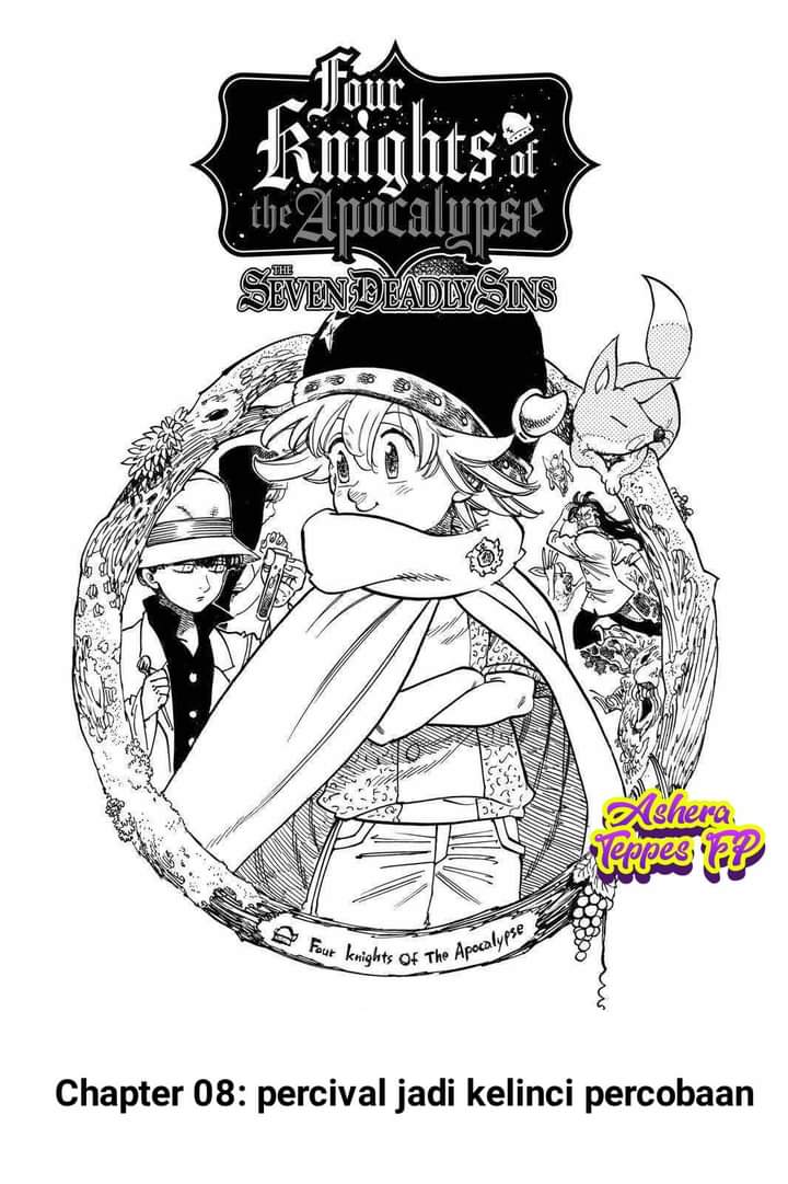 Halaman 2 dari Mokushiroku no Yonkishi Chapter 8