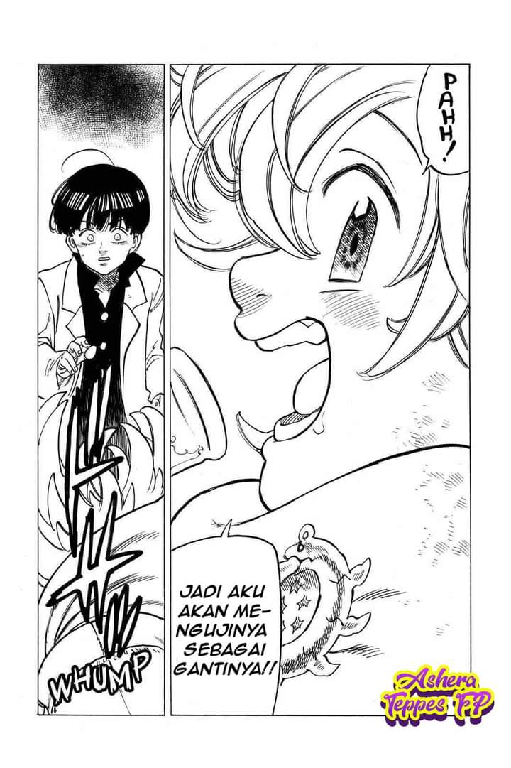 Halaman 21 dari Mokushiroku no Yonkishi Chapter 8