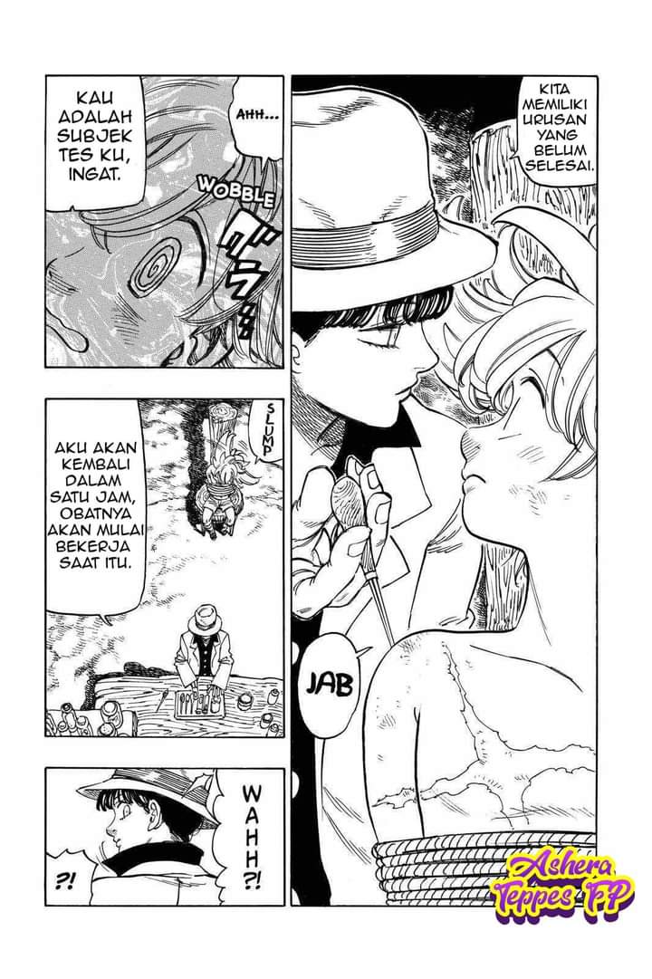 Halaman 7 dari Mokushiroku no Yonkishi Chapter 8