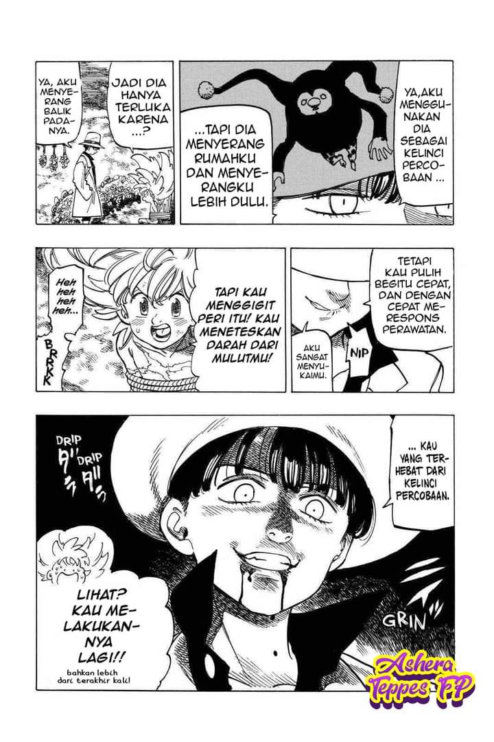 Halaman 9 dari Mokushiroku no Yonkishi Chapter 8