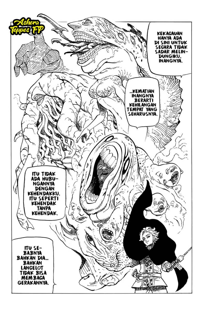 Halaman 10 dari Mokushiroku no Yonkishi Chapter 80