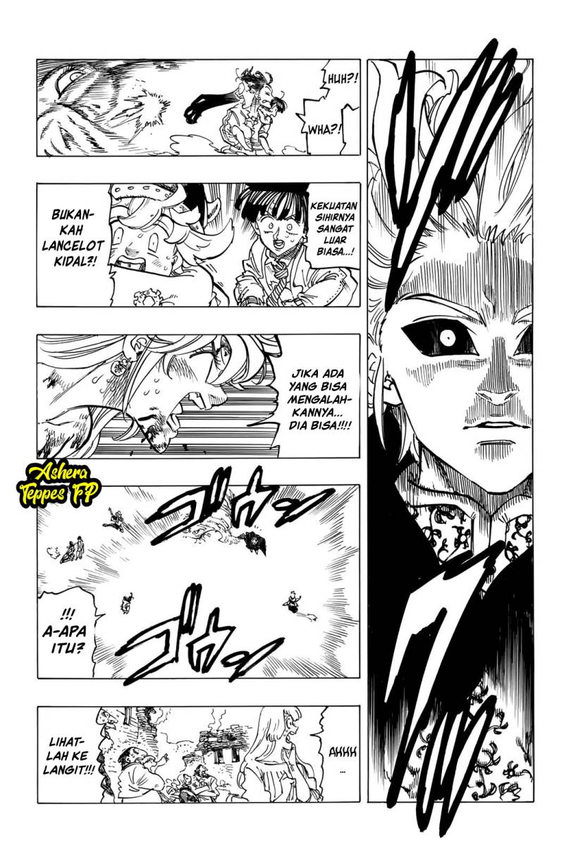 Halaman 13 dari Mokushiroku no Yonkishi Chapter 80