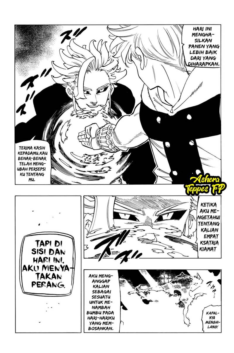 Halaman 18 dari Mokushiroku no Yonkishi Chapter 80
