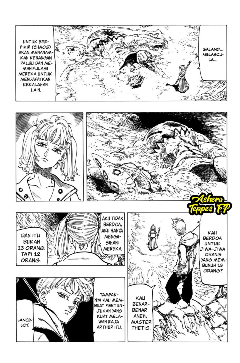 Halaman 10 dari Mokushiroku no Yonkishi Chapter 81