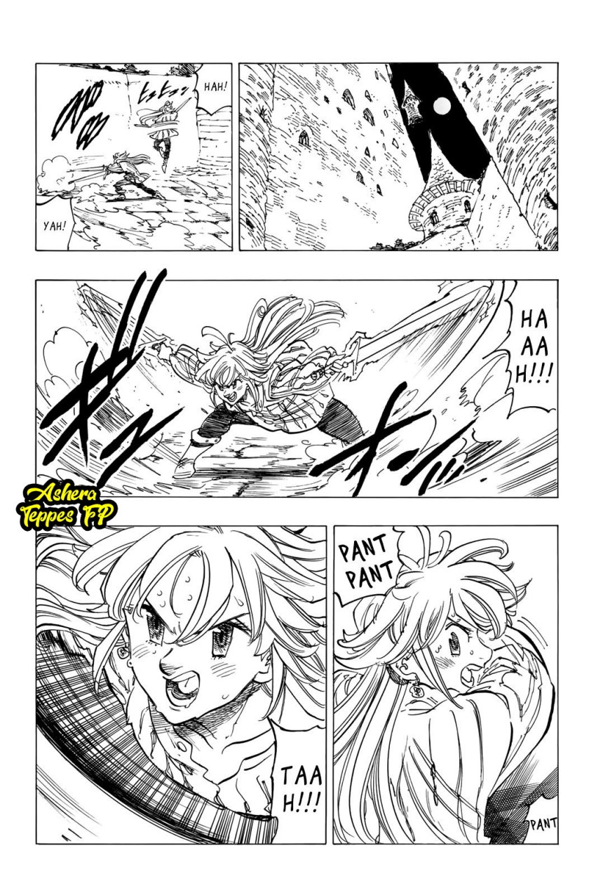 Halaman 16 dari Mokushiroku no Yonkishi Chapter 81