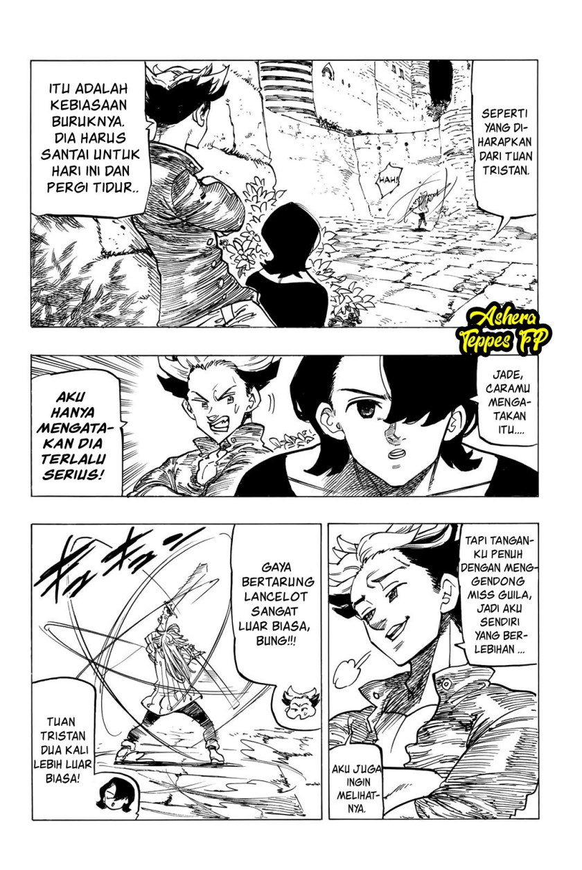 Halaman 17 dari Mokushiroku no Yonkishi Chapter 81