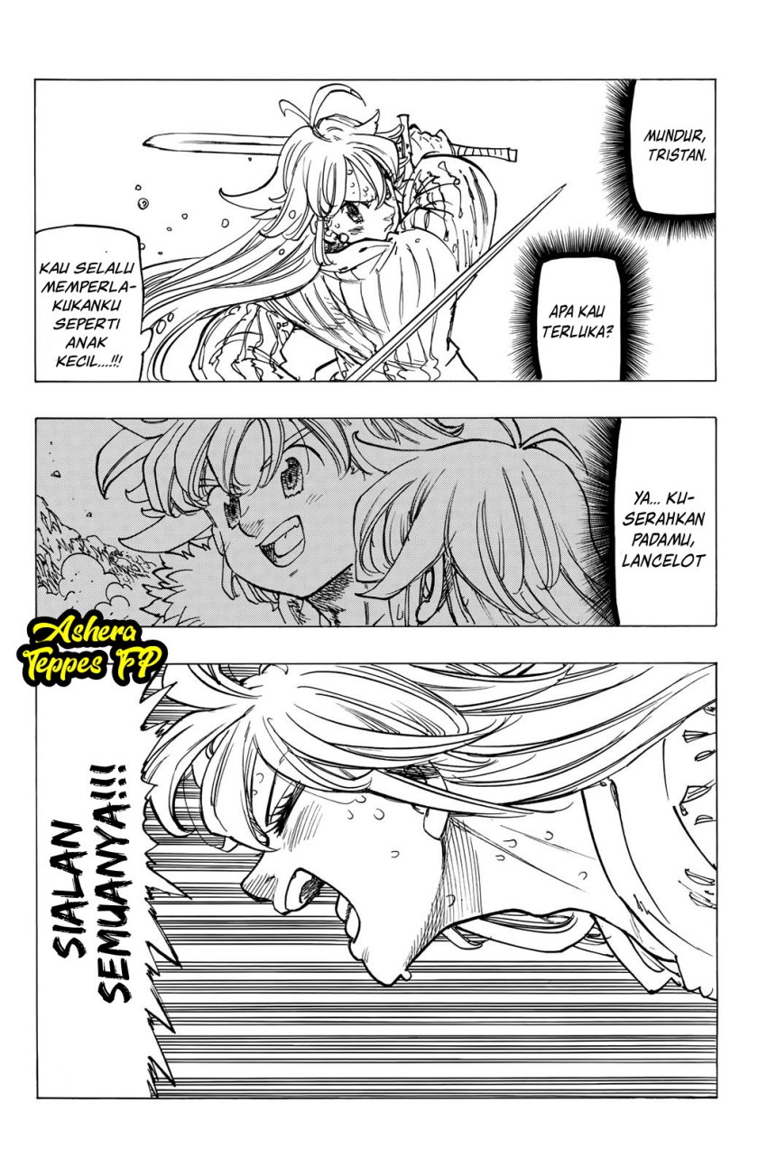Halaman 18 dari Mokushiroku no Yonkishi Chapter 81