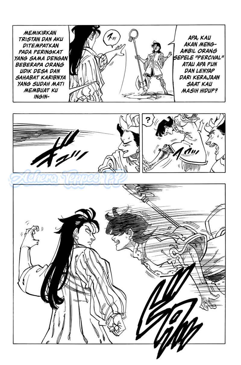 Halaman 16 dari Mokushiroku no Yonkishi Chapter 82
