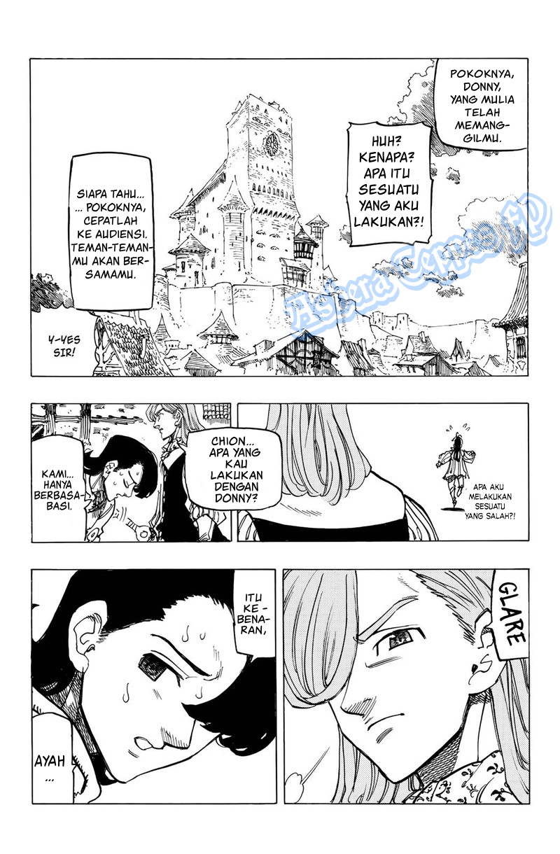 Halaman 19 dari Mokushiroku no Yonkishi Chapter 82