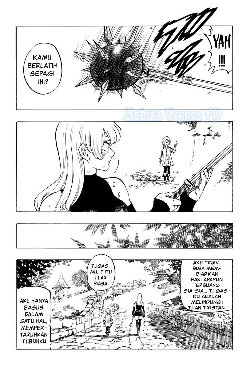 Halaman 3 dari Mokushiroku no Yonkishi Chapter 82