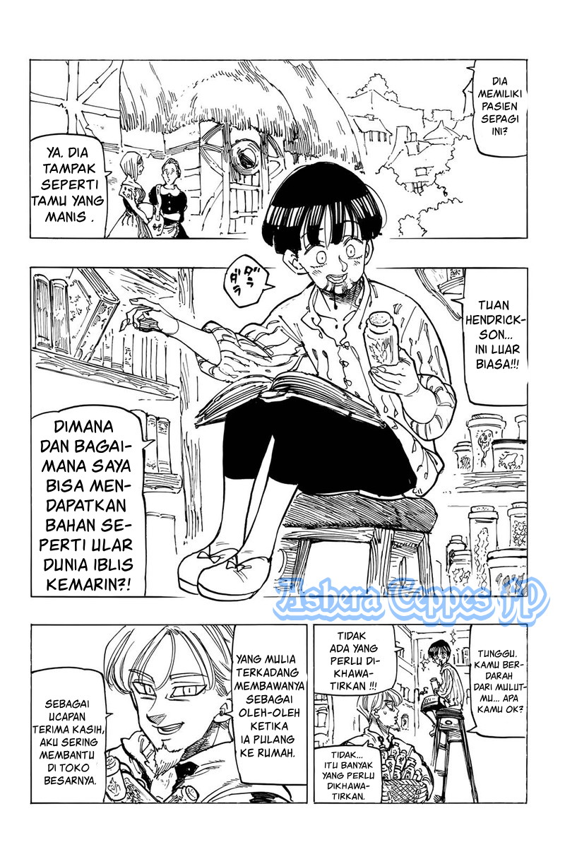 Halaman 8 dari Mokushiroku no Yonkishi Chapter 82