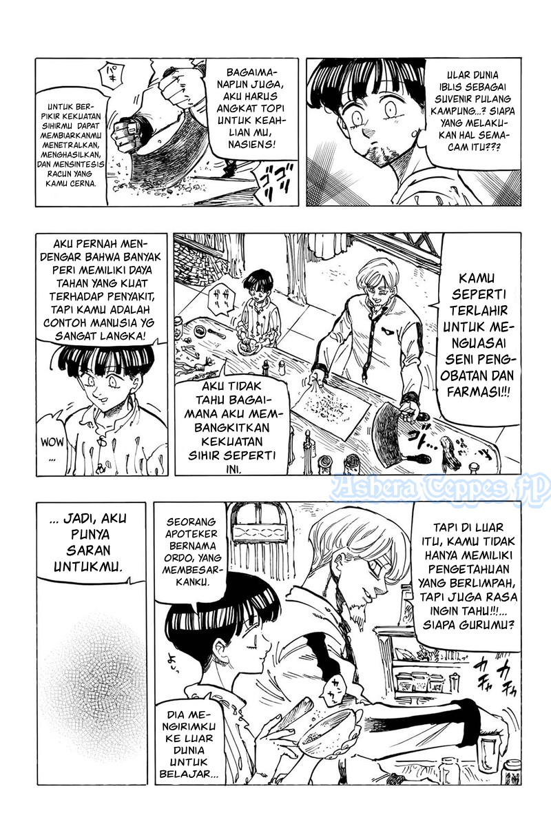 Halaman 9 dari Mokushiroku no Yonkishi Chapter 82