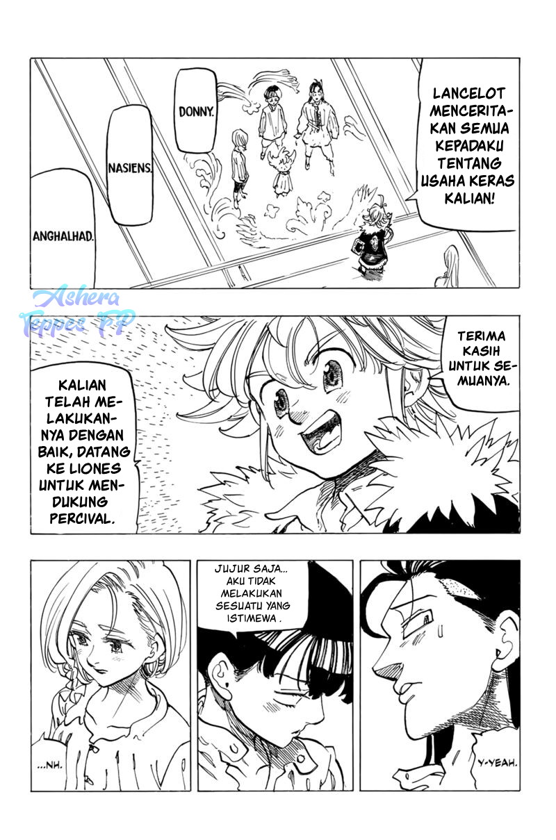 Halaman 11 dari Mokushiroku no Yonkishi Chapter 83