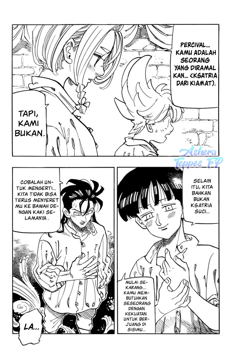 Halaman 13 dari Mokushiroku no Yonkishi Chapter 83