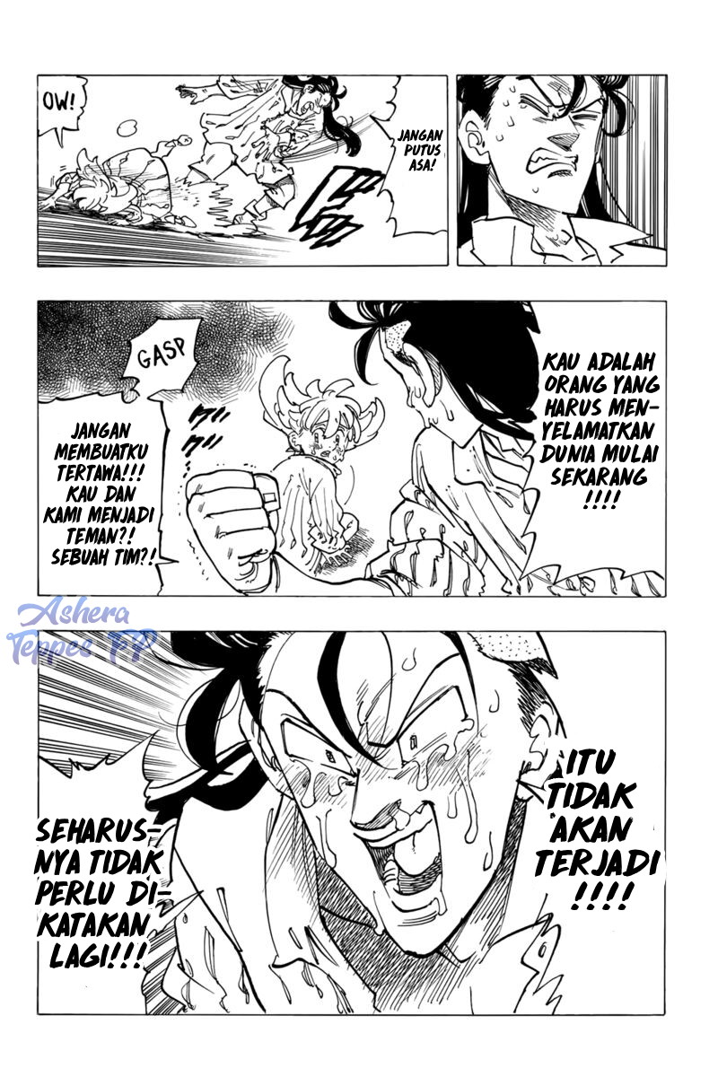 Halaman 15 dari Mokushiroku no Yonkishi Chapter 83