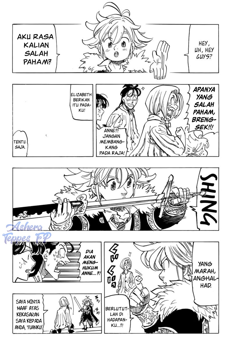 Halaman 17 dari Mokushiroku no Yonkishi Chapter 83