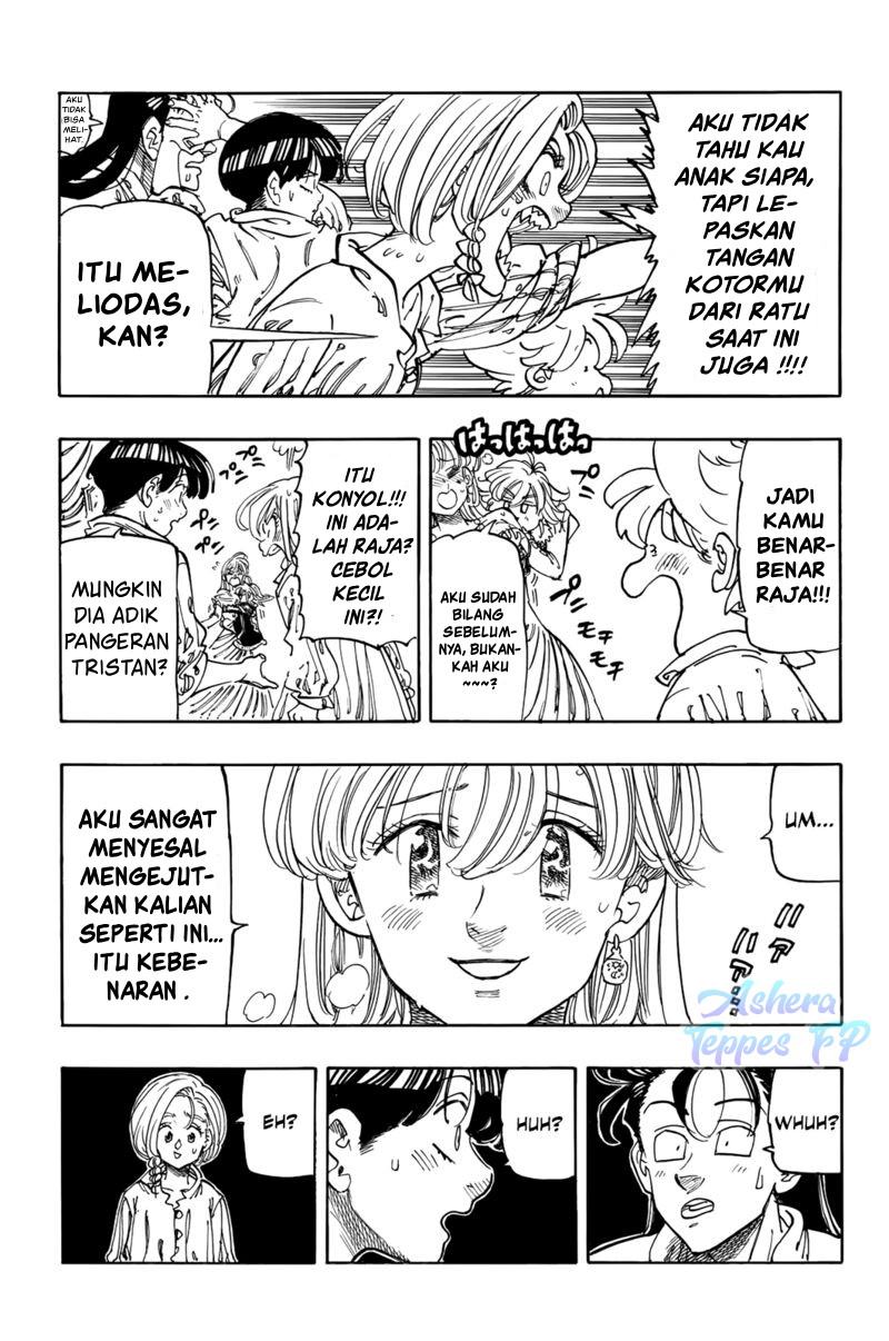 Halaman 8 dari Mokushiroku no Yonkishi Chapter 83