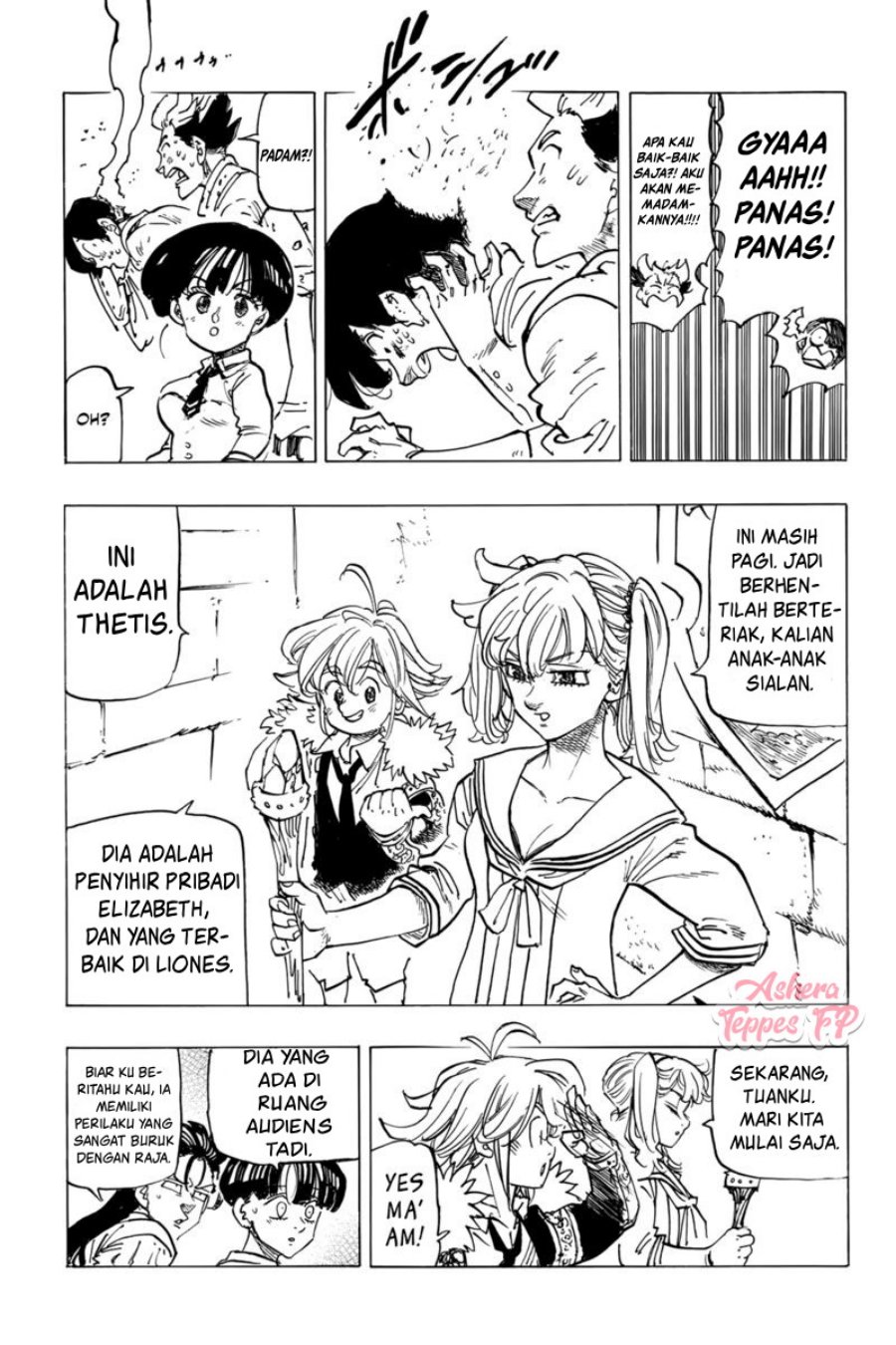 Halaman 10 dari Mokushiroku no Yonkishi Chapter 84