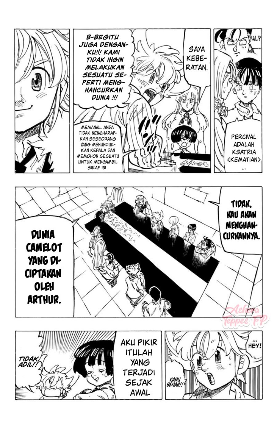 Halaman 12 dari Mokushiroku no Yonkishi Chapter 84