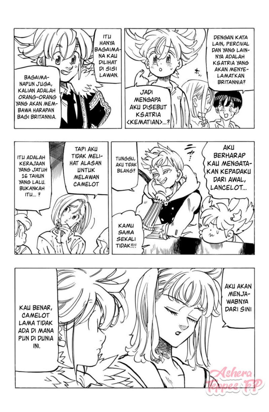 Halaman 13 dari Mokushiroku no Yonkishi Chapter 84