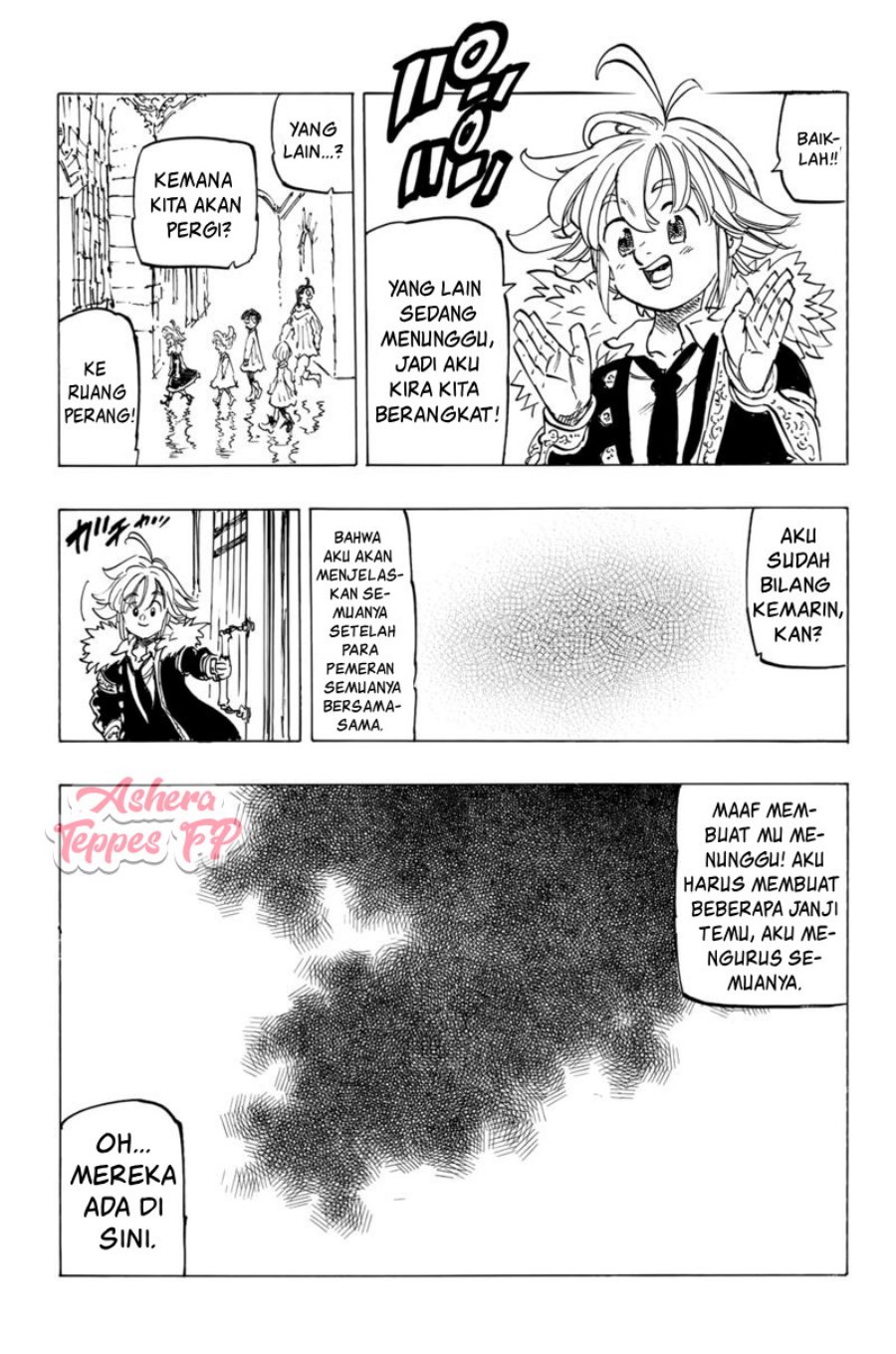 Halaman 7 dari Mokushiroku no Yonkishi Chapter 84