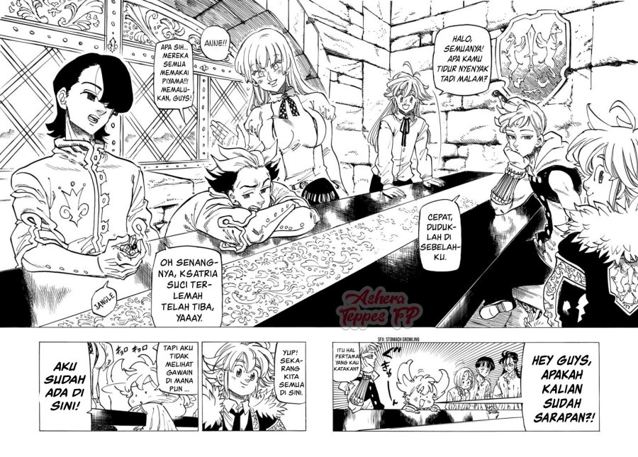 Halaman 8 dari Mokushiroku no Yonkishi Chapter 84