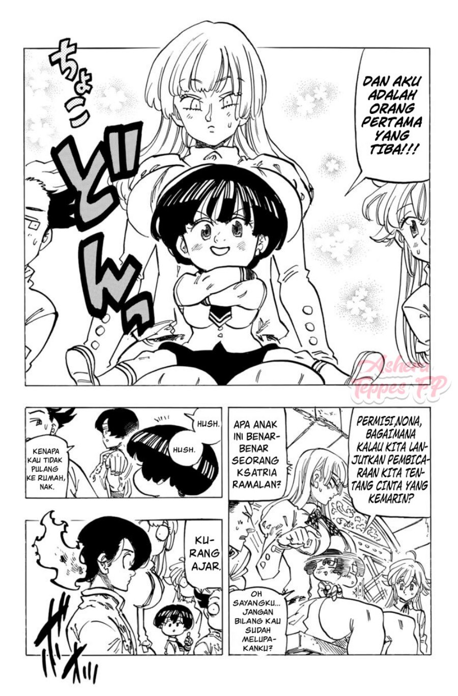 Halaman 9 dari Mokushiroku no Yonkishi Chapter 84