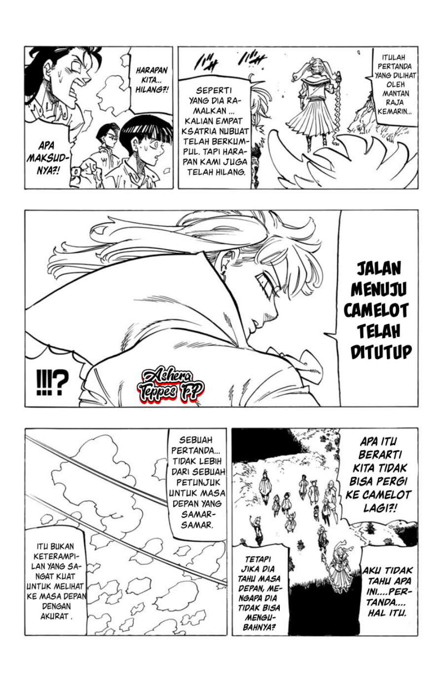 Halaman 10 dari Mokushiroku no Yonkishi Chapter 85