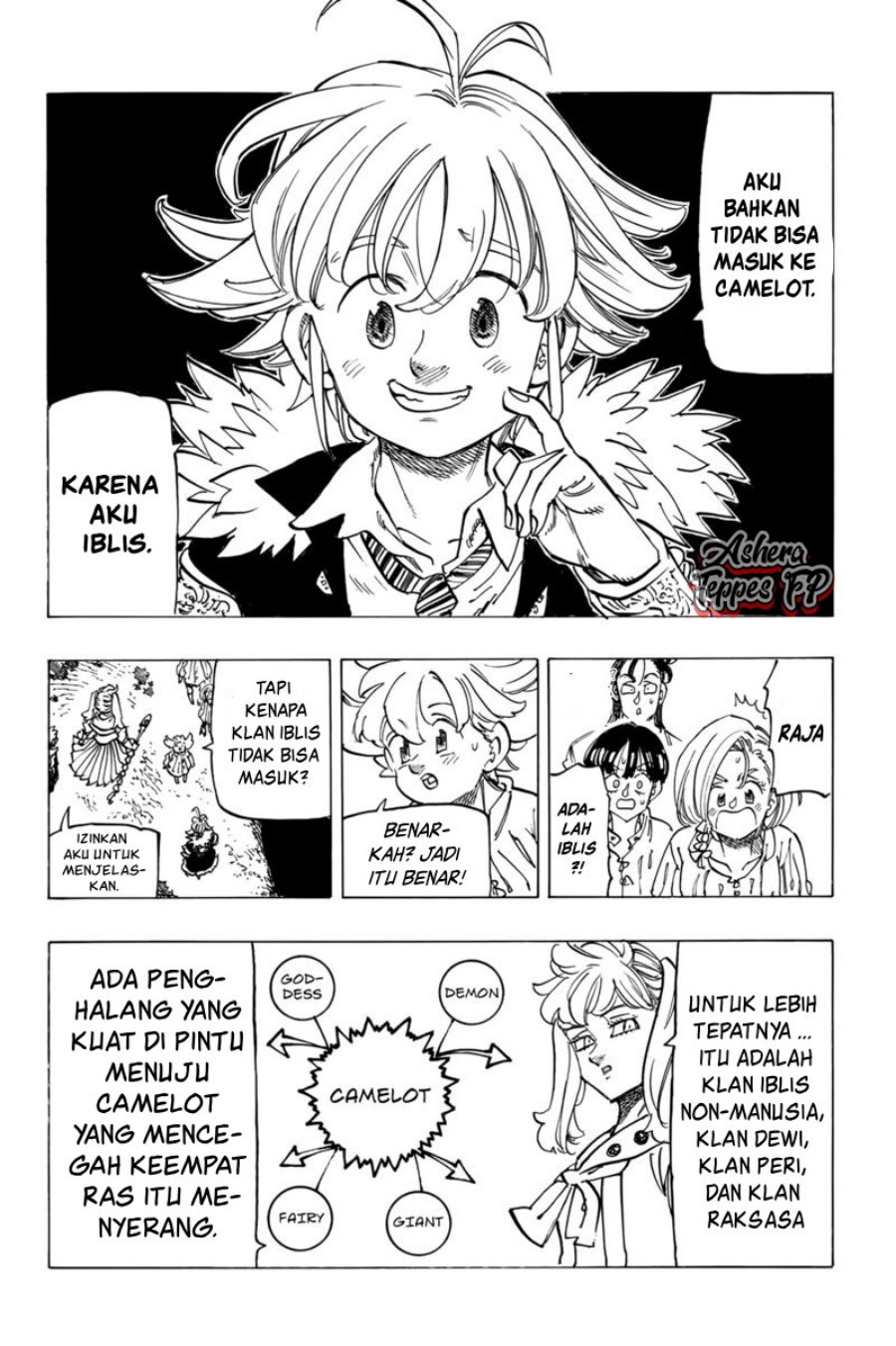 Halaman 14 dari Mokushiroku no Yonkishi Chapter 85