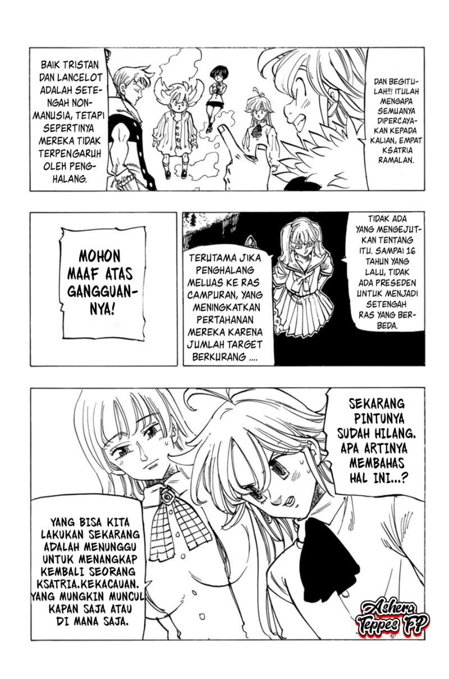 Halaman 15 dari Mokushiroku no Yonkishi Chapter 85