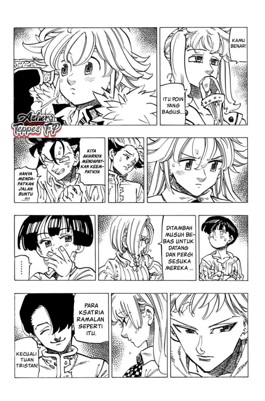 Halaman 16 dari Mokushiroku no Yonkishi Chapter 85