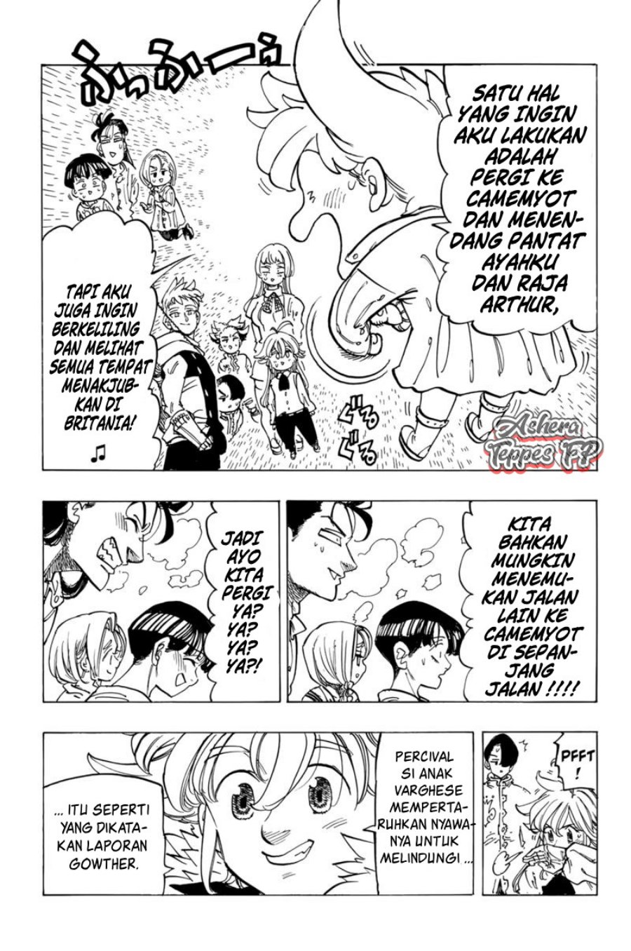Halaman 19 dari Mokushiroku no Yonkishi Chapter 85