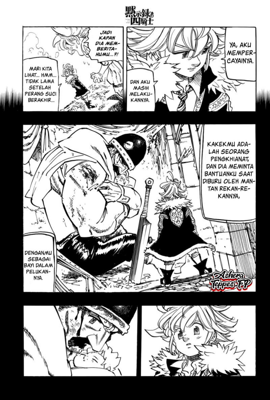 Halaman 5 dari Mokushiroku no Yonkishi Chapter 85