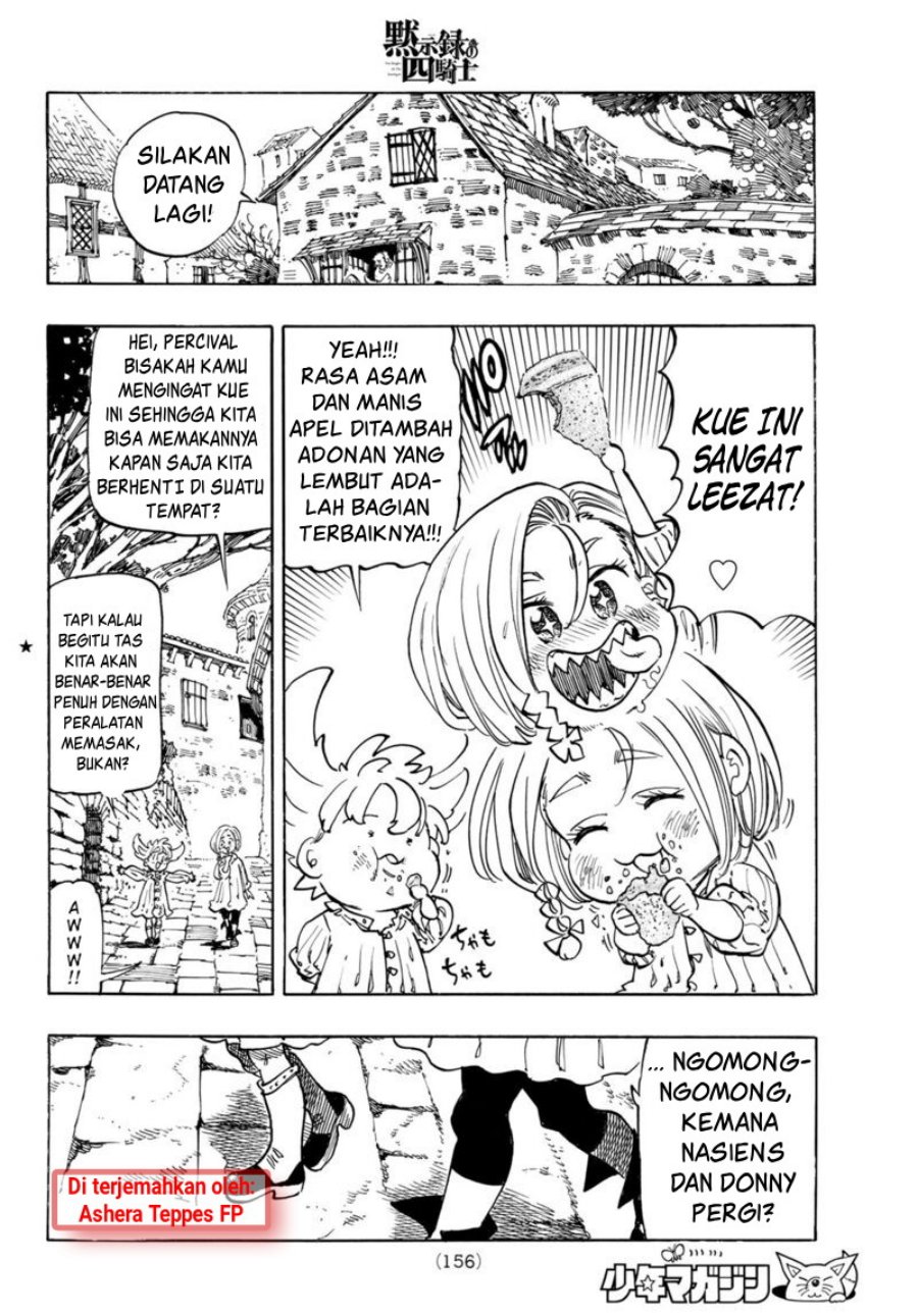 Halaman 2 dari Mokushiroku no Yonkishi Chapter 86