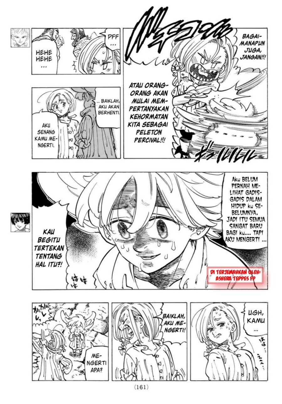 Halaman 7 dari Mokushiroku no Yonkishi Chapter 86