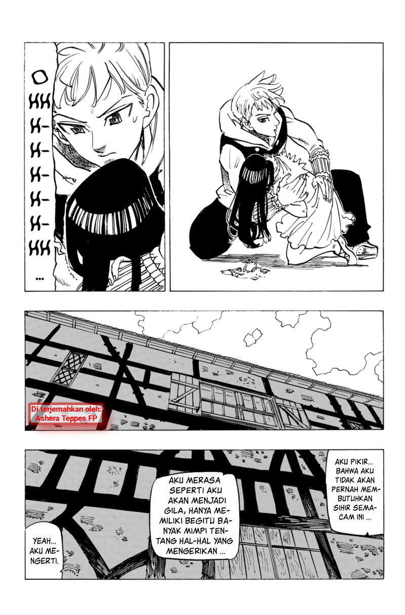 Halaman 13 dari Mokushiroku no Yonkishi Chapter 87