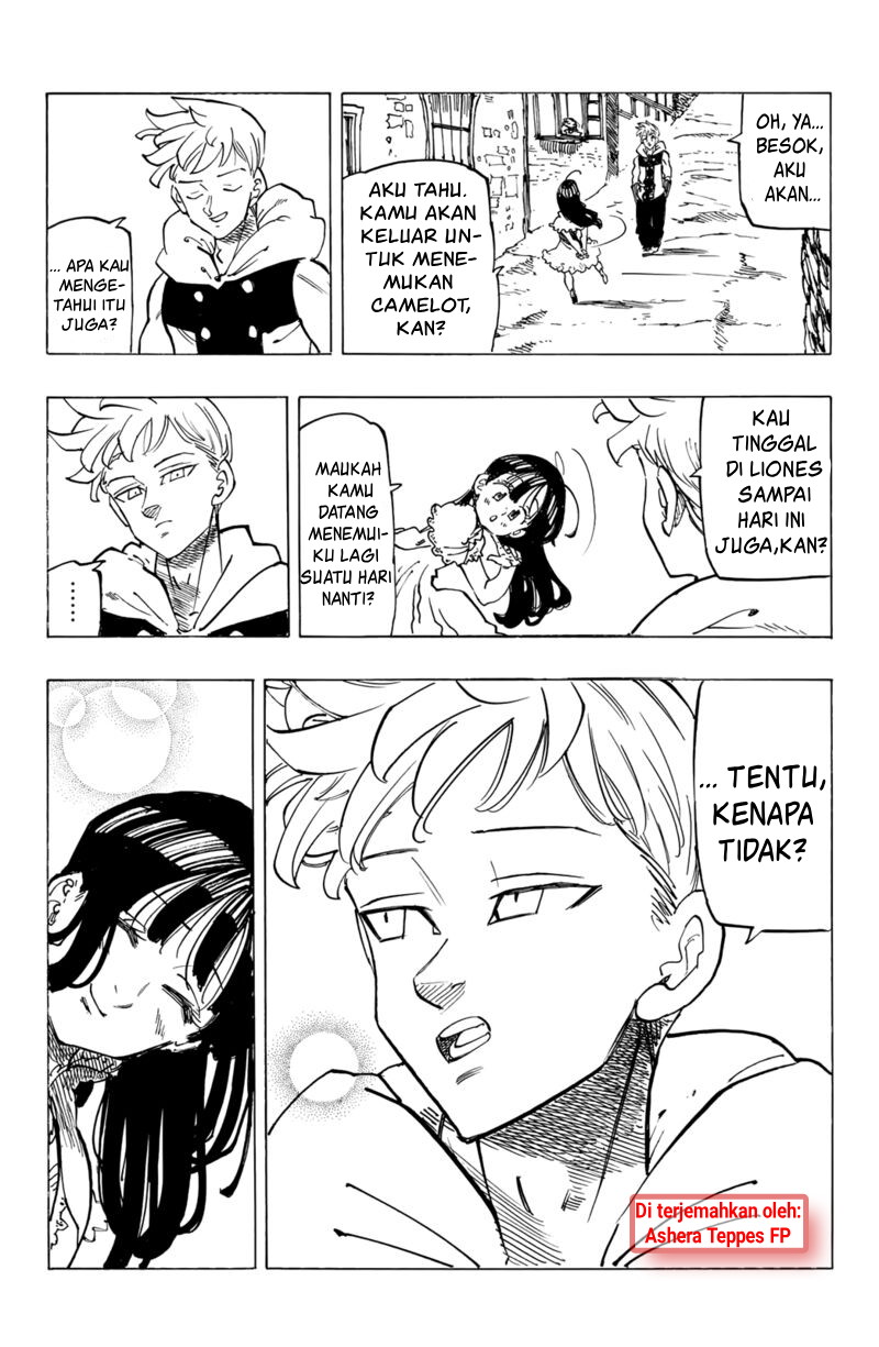 Halaman 15 dari Mokushiroku no Yonkishi Chapter 87
