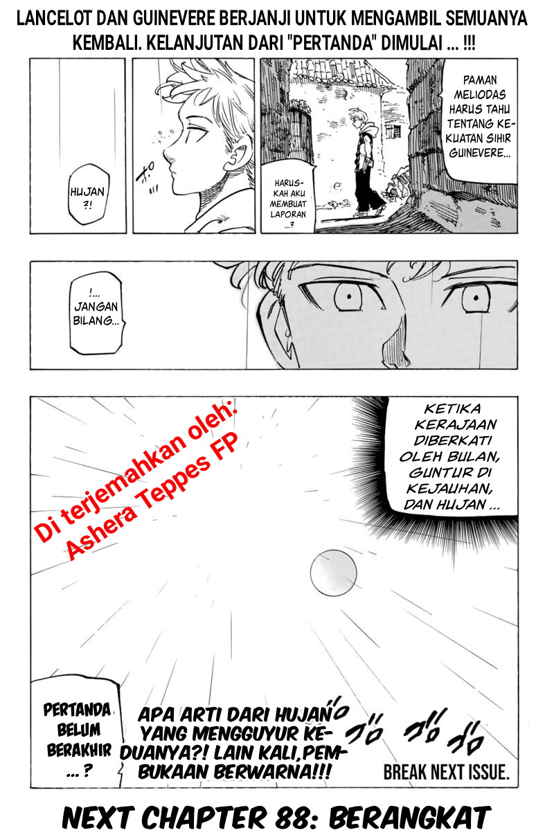 Halaman 18 dari Mokushiroku no Yonkishi Chapter 87