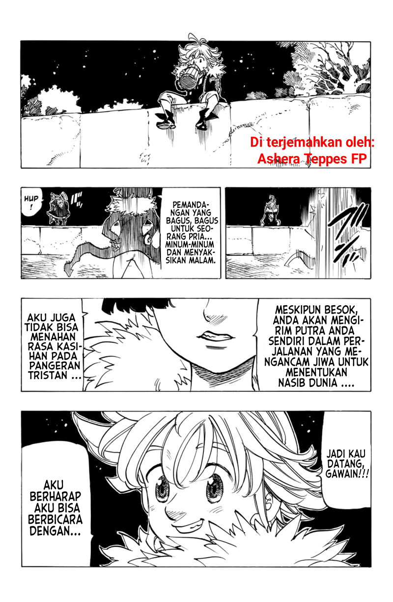 Halaman 15 dari Mokushiroku no Yonkishi Chapter 88