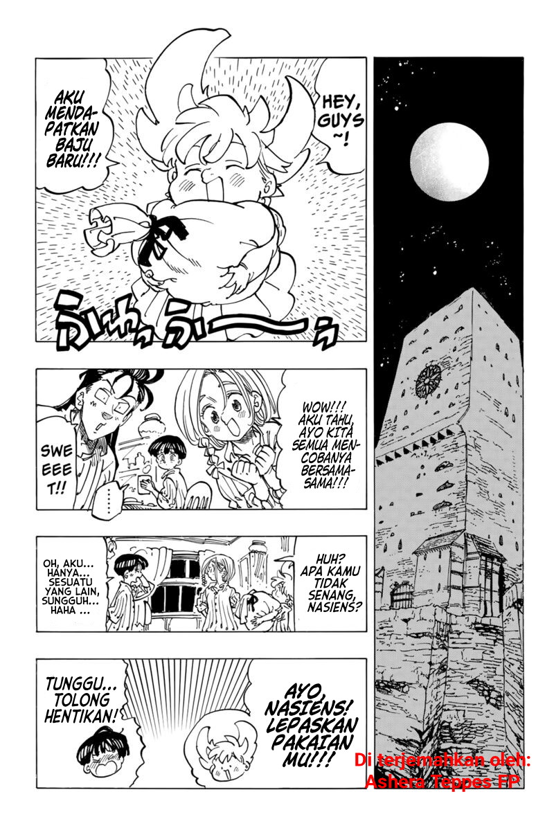 Halaman 9 dari Mokushiroku no Yonkishi Chapter 88