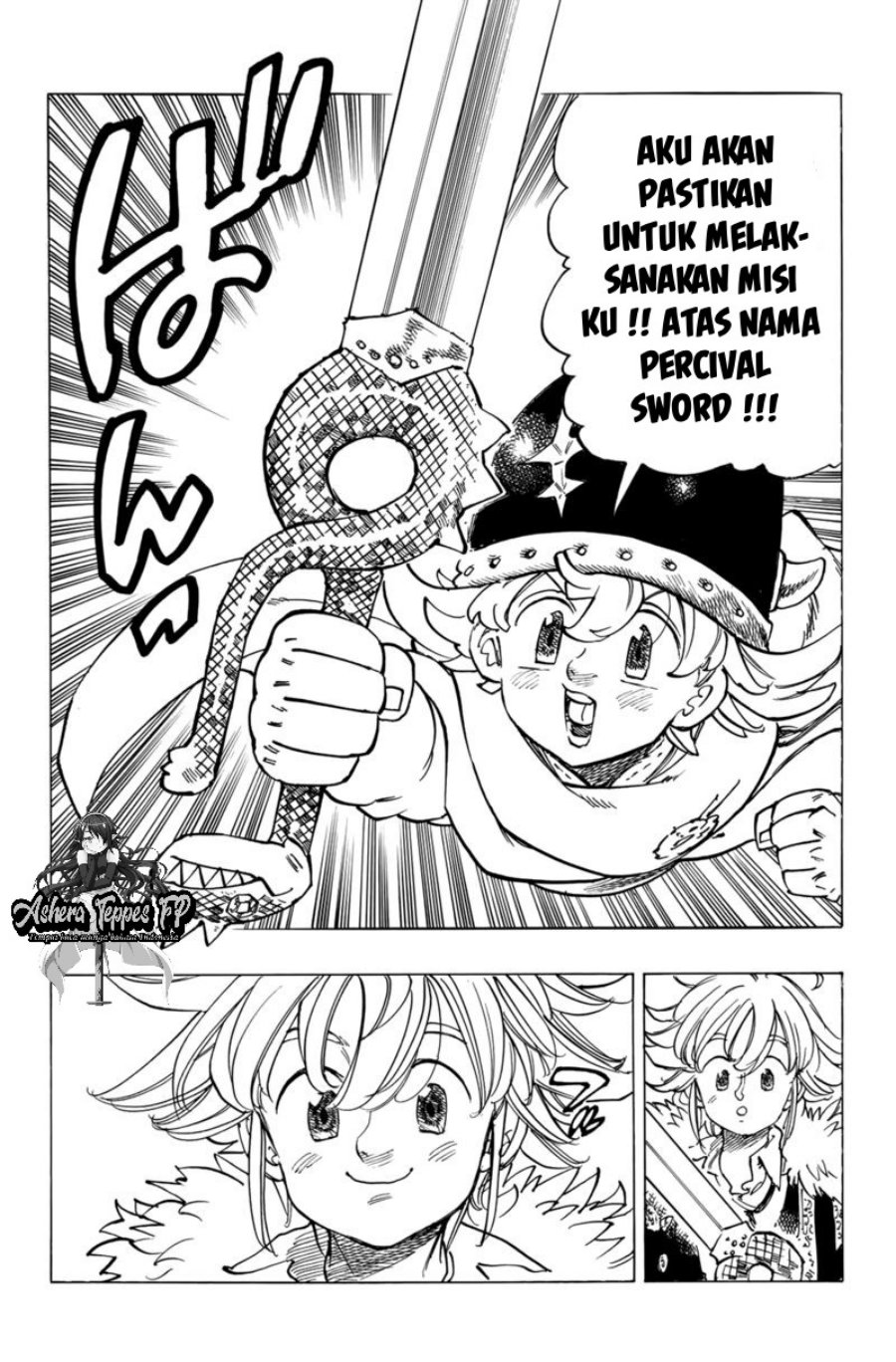 Halaman 13 dari Mokushiroku no Yonkishi Chapter 89
