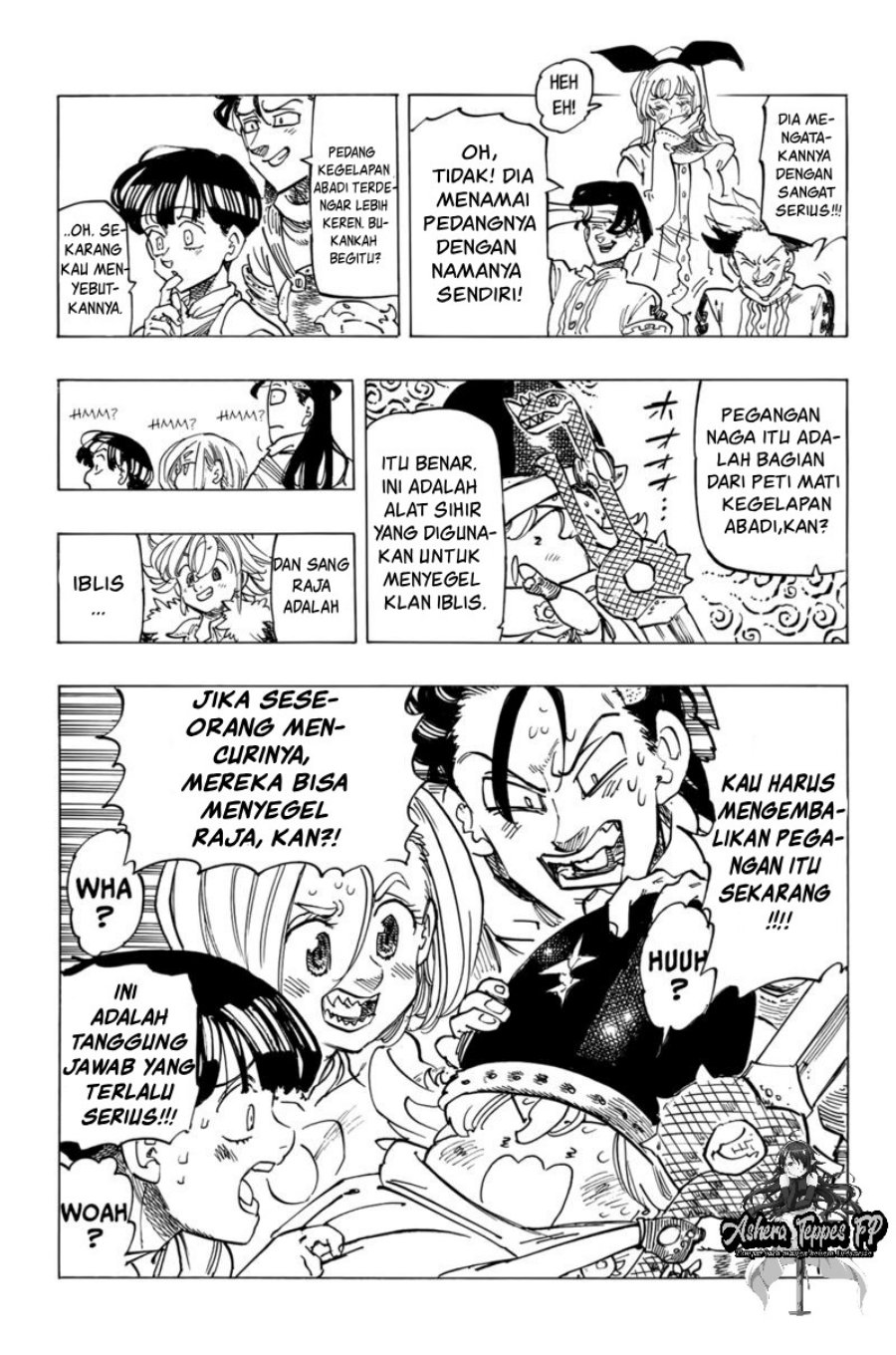 Halaman 14 dari Mokushiroku no Yonkishi Chapter 89