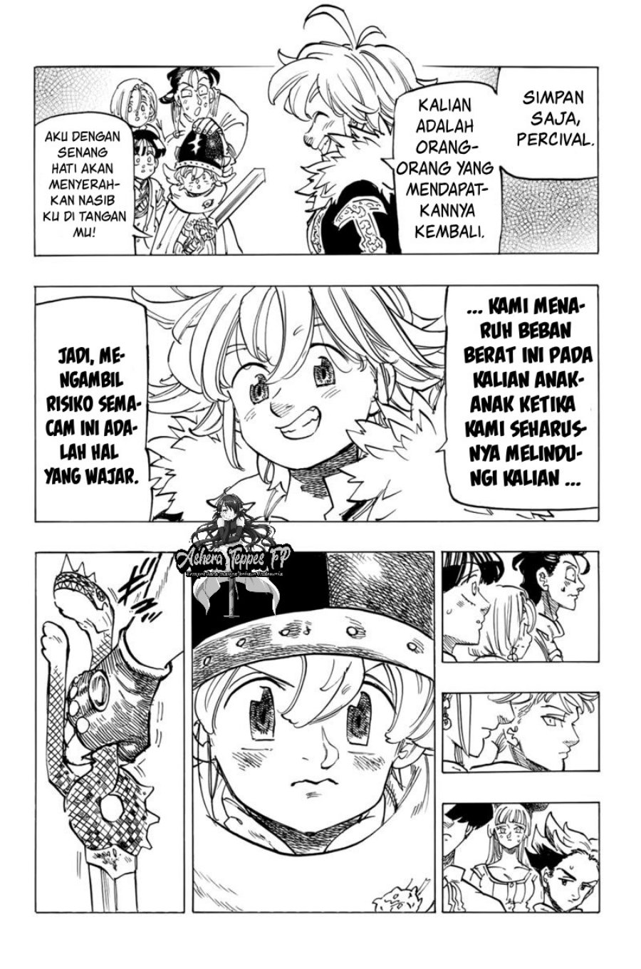 Halaman 15 dari Mokushiroku no Yonkishi Chapter 89