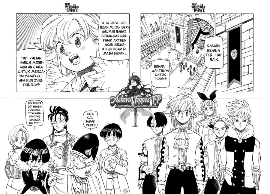 Halaman 4 dari Mokushiroku no Yonkishi Chapter 89