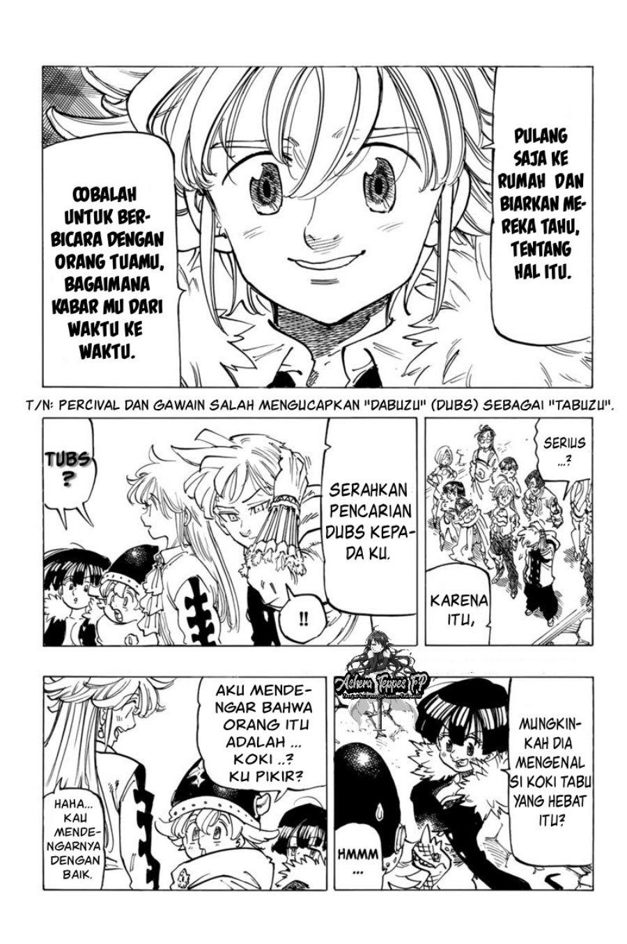 Halaman 8 dari Mokushiroku no Yonkishi Chapter 89
