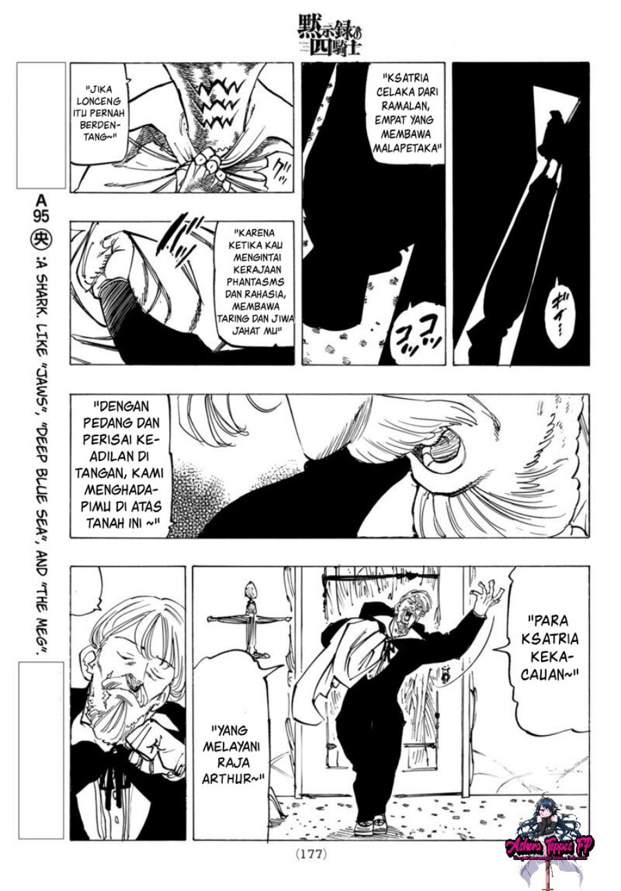 Halaman 16 dari Mokushiroku no Yonkishi Chapter 90