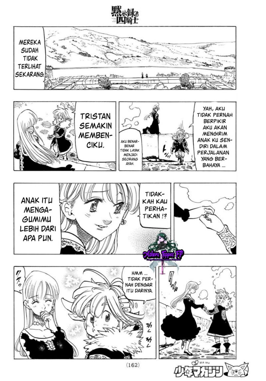 Halaman 2 dari Mokushiroku no Yonkishi Chapter 90