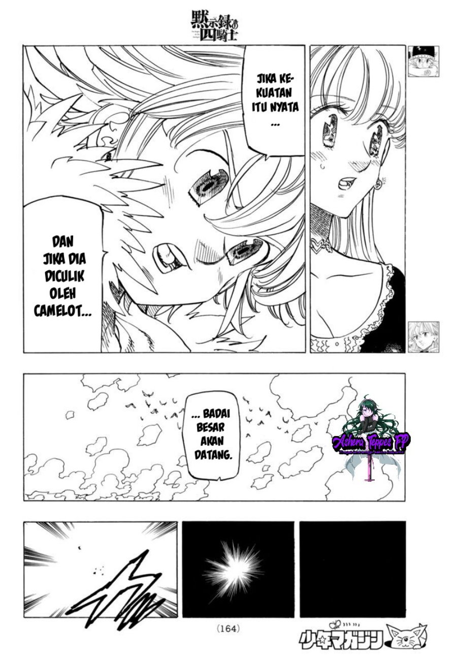 Halaman 4 dari Mokushiroku no Yonkishi Chapter 90