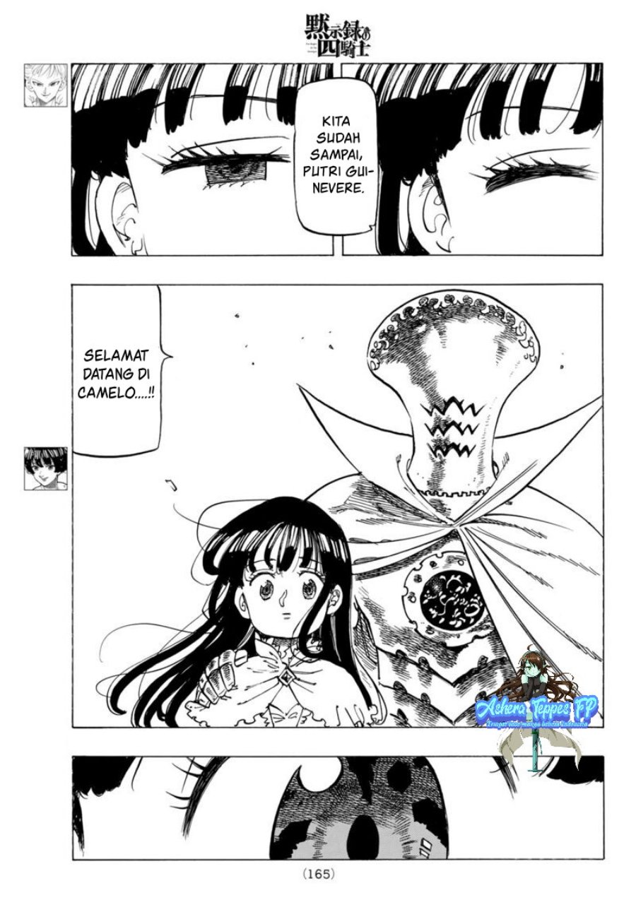 Halaman 5 dari Mokushiroku no Yonkishi Chapter 90