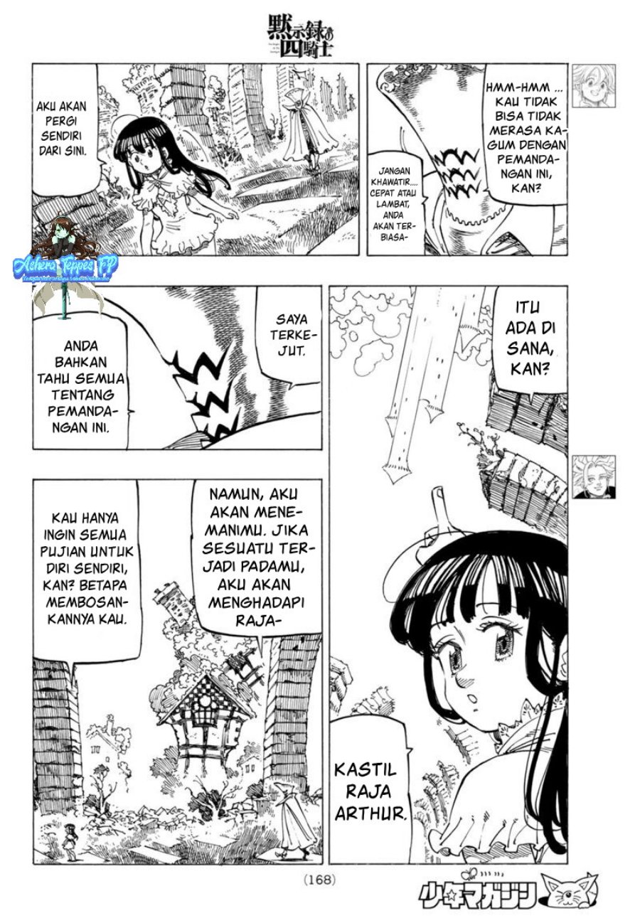 Halaman 7 dari Mokushiroku no Yonkishi Chapter 90